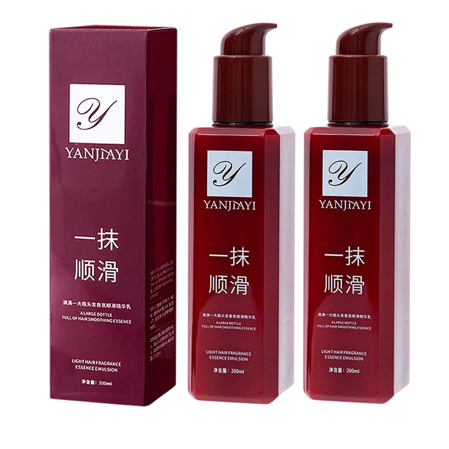 YANJIAYI Hair Smoothing Leavein Conditioner, A Touch of Magical Hair