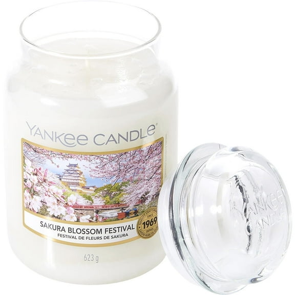 YANKEE CANDLE by Yankee Candle Yankee Candle SAKURA BLOSSOM FESTIVAL SCENTED LARGE JAR 22 OZ UNISEX