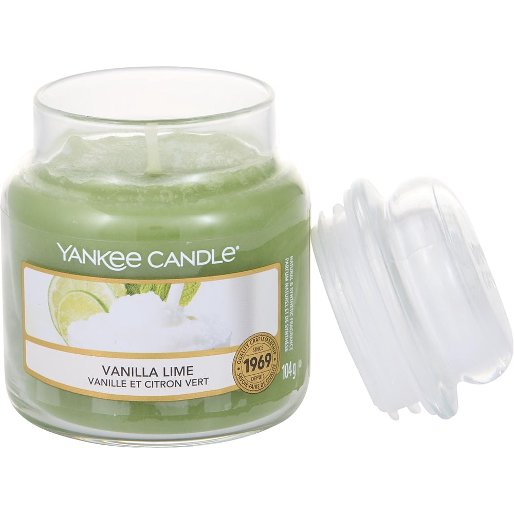 YANKEE CANDLE by Yankee Candle - VANILLA LIME SCENTED SMALL JAR 3.6 OZ - UNISEX