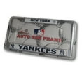 thumbnail image 1 of YANKEES CHROME LICENSE PLATE FRAME, 1 of 2