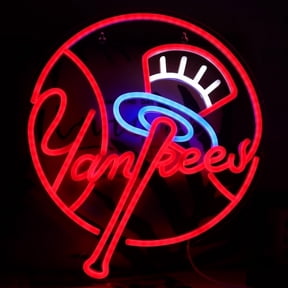 Baseball Neon Sign LED Red Blue White Light USB Powered Wall Decor Lamp for Sports Room Bedroom Bar Decoration
