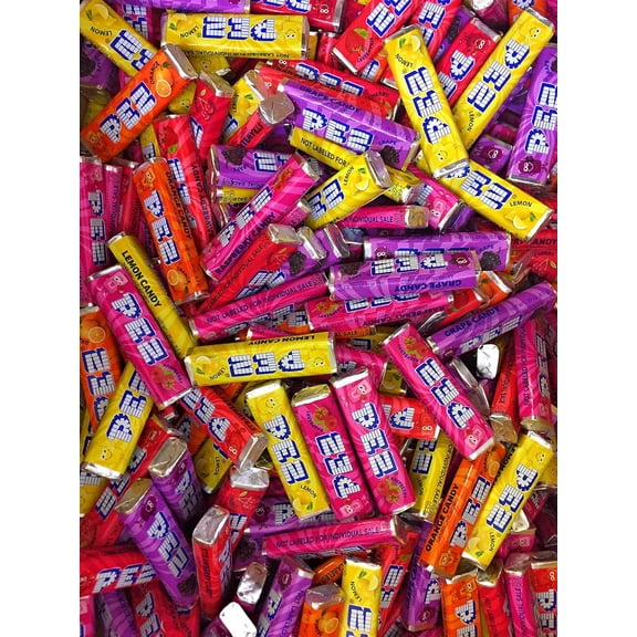 YANKEETRADERS Assorted Fruit Pez Refills 1 lb.