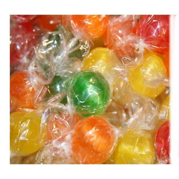 YANKEETRADERS Assorted Sour Fruit Balls, 5 lb. Bag