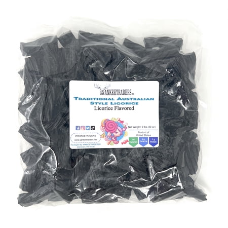 YANKEETRADERS® Australian Style Black Licorice, 2 lbs.