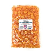 YANKEETRADERS Brand Butterscotch Buttons, Wrapped Candy, 4 Pound