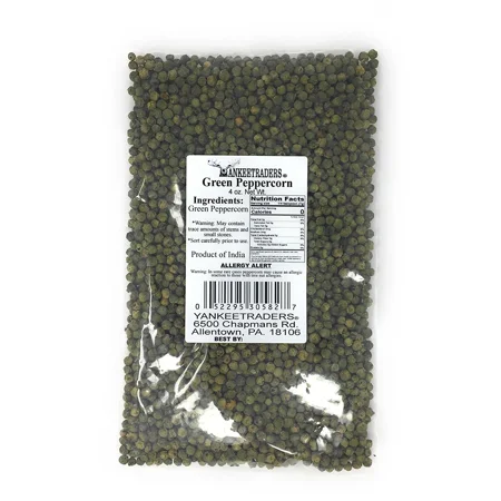 YANKEETRADERS® Gourmet Green Peppercorns - 4 oz.