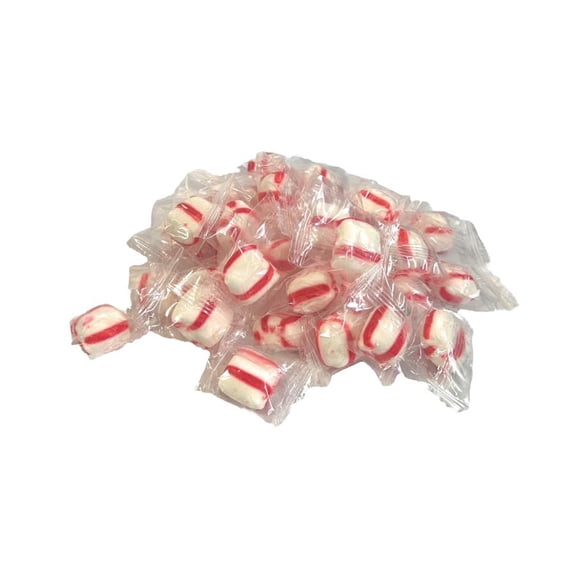 YANKEETRADERS® Peppermint Mint Puffs Candy, Individually Wrapped - 2 Lbs.