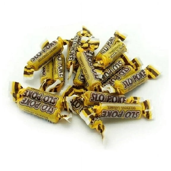 YANKEETRADERS Slo Pokes Bite Size Candy - 2lbs.