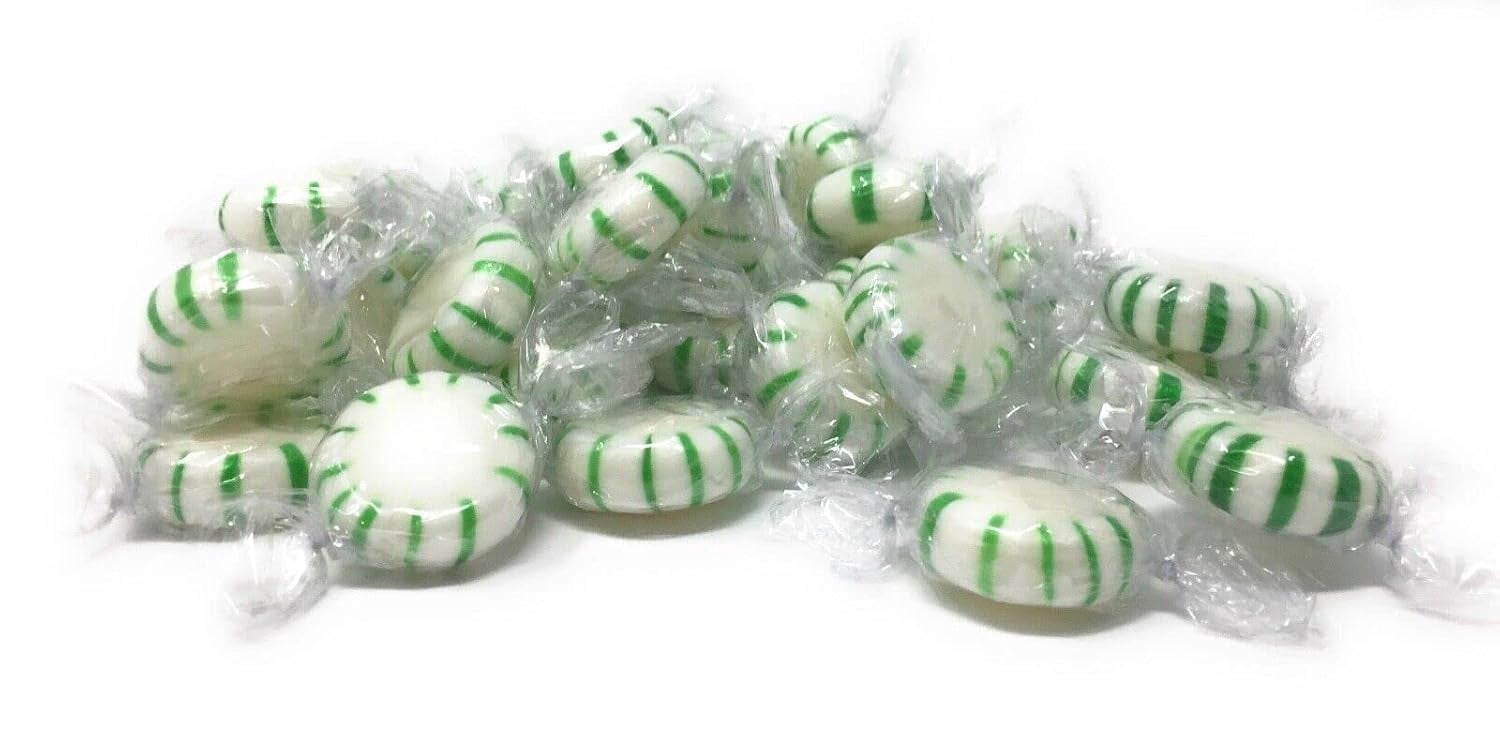 YANKEETRADERS® Spearmint Starlight Mints - 2 Lbs. - Walmart.com