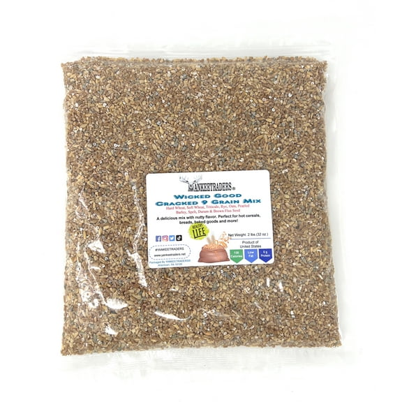 YANKEETRADERS, Wicked Good Cracked 9 Grain Mix, 2 Pounds