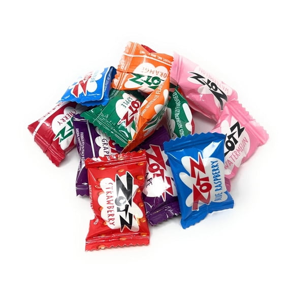 YANKEETRADERS® Zotz Assorted Sour Fizzing Candy - 2lbs.