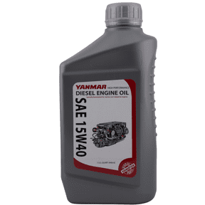 YANMAR 41540 SAE 15W-40 High Performance Marine/Industrial Diesel Engine Oil, 1 Quart