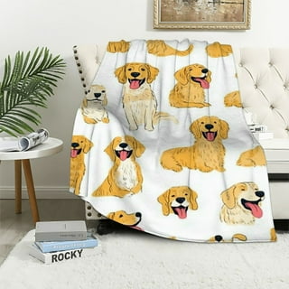 Golden retriever blanket walmart sale