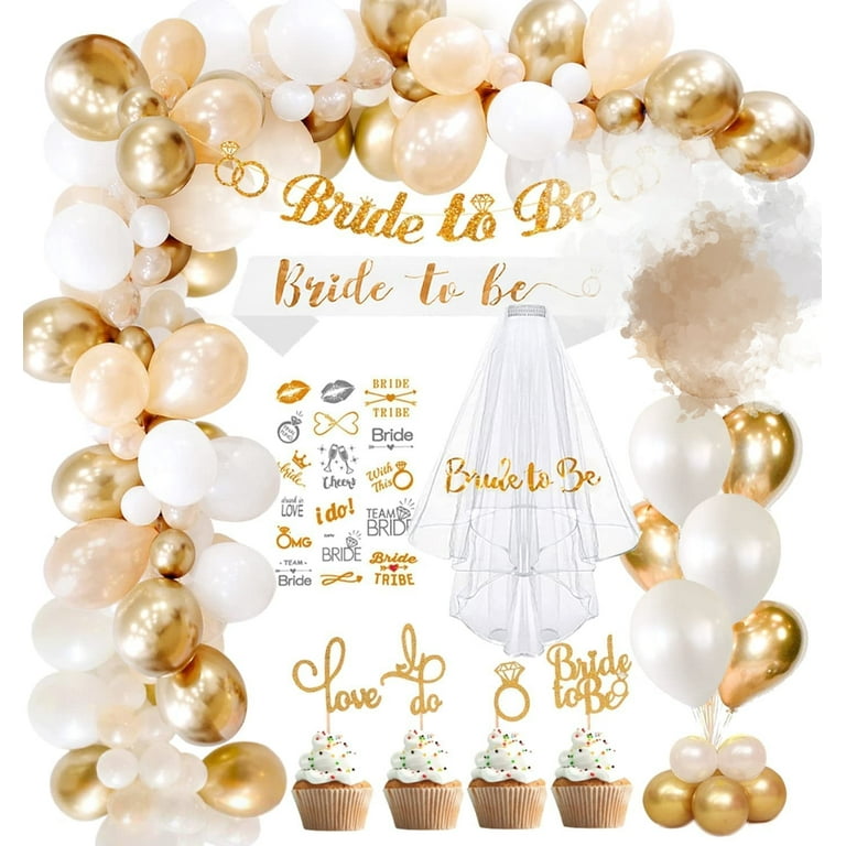Bride Veil & Sash Kit White Bridal Shower Costume Bride Veil & Sash Kit White Bridal Shower Costume