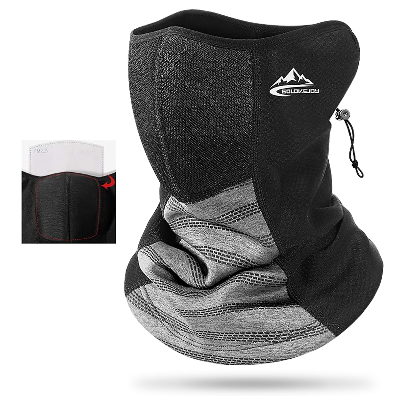 YANSION Winter Windproof Mask Neck Gaiters Balaclavas for Men Women