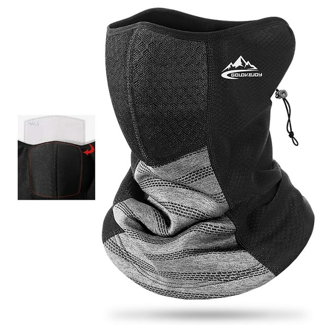 YANSION Winter Windproof Mask Neck Gaiters Balaclavas for Men Women