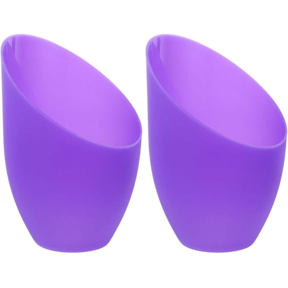 YANTONG 2Pcs Horseshoe Lampshade Covers for Led Floor and Table Lamps Inclined Head Design Plastic Lamp Shades 5.11X4.33X1.96In Light Diffuser Guard for Home Decor