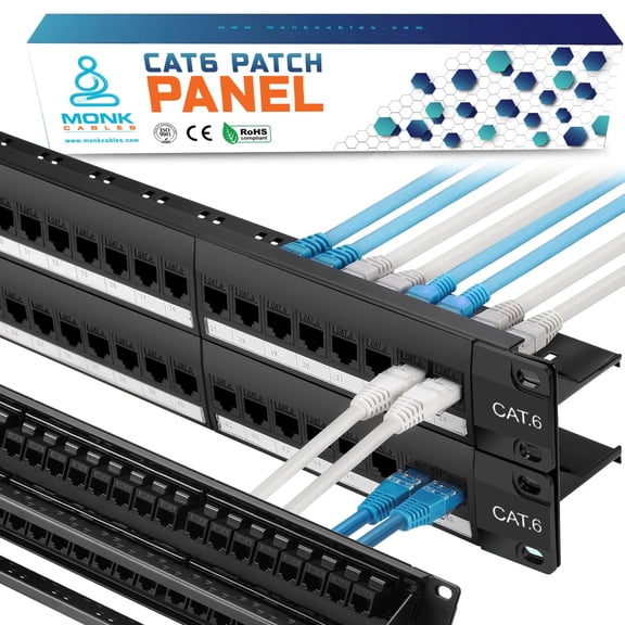 YANTONG | CAT6 Patch Panel | Inline | 48 Port