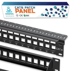 YANTONG | CAT6 Patch Panel | Puchdown | 24 Port (Blank)