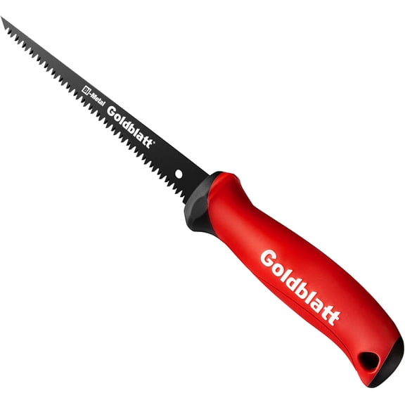 YANTONG Drywall Saw  6-Inch Jab Saws, Keyhole Saws with Soft Grip Handle, Hand Saw, Sheetrock Cutter, Wallboard Cutter with 8 TPI Bi-Metal Blade