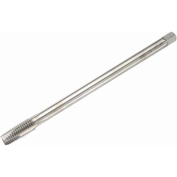 YANTONG M10 x 1.5 H2 Metric Spiral Point Thread Tap, 150mm (6") Extra Long Screw Tap Threading Tapping Tool, High Speed Steel Machine Taps Tapping Bit