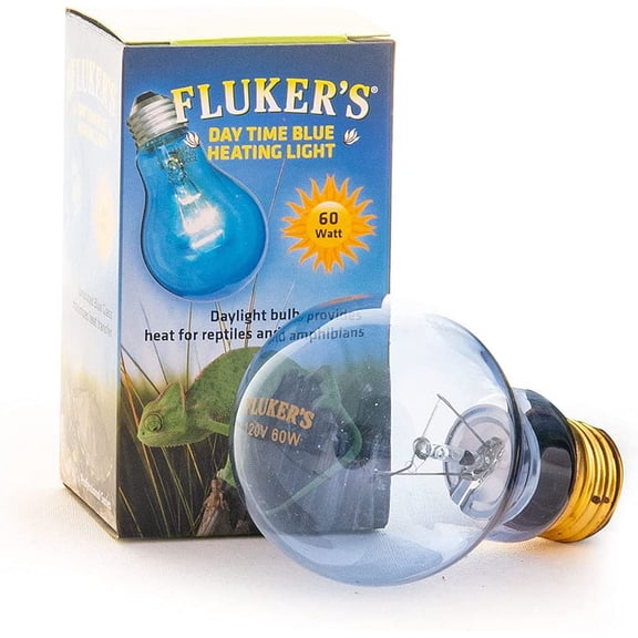 YANTONG Reptile Incandescent Blue Daylight Bulb for Reptiles and Amphibians, 60 Watt