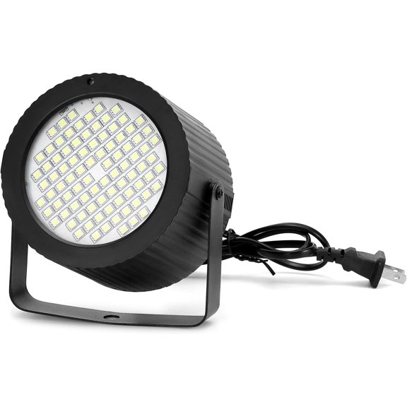 YANTONG Super Bright LED Strobe Light with Sound Activation and Manual Control, Compact, Durable Design for Halloween, Parties, and Holiday Decorations, Includes Mounting Bracket