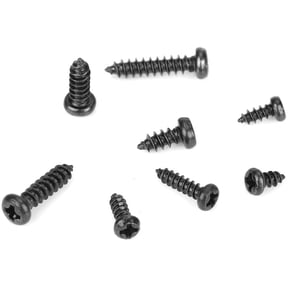 YANTONG Thread Forming Screws for Plastic, 400pcs Assortment Kit, M2 M2.6 Pan Self Tapping Screws, Stainless Steel, Cross Head, Hardware