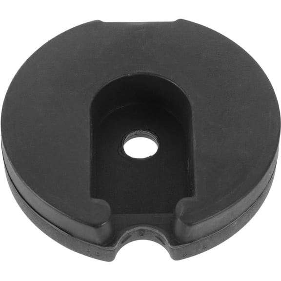 YANTONG Weighted Desk Lamp Base 3.34 Inch Round Iron Floor Lamp Loader Replacement Stable Light Holder for Home Office