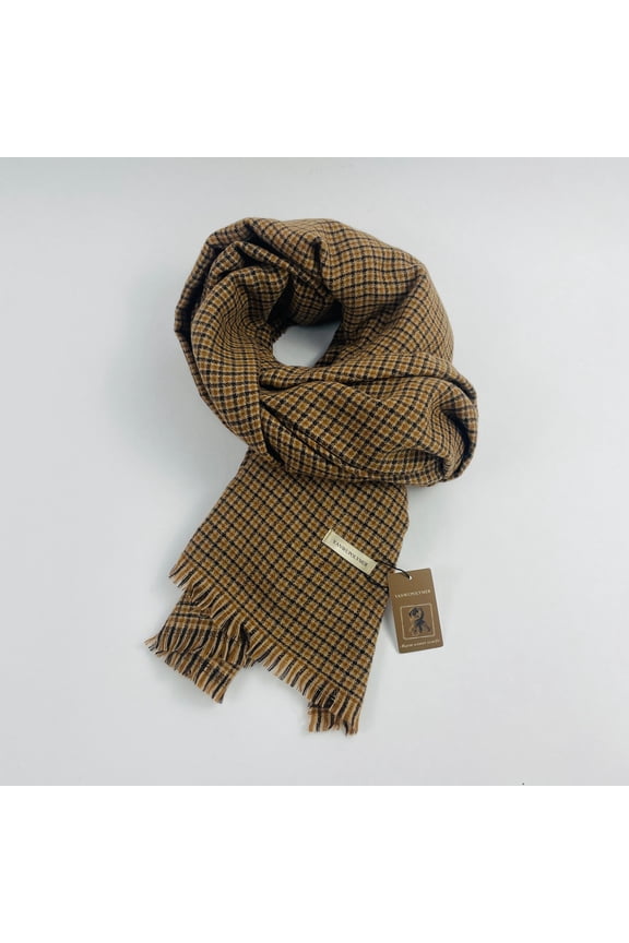 86 Inches Scarf Green Knitted Warm Scarf for Men and Women