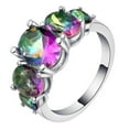 YANXIAO Gifts for Mom Rings Zircon Rings Women's Gifts Jewelry Girls