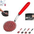 thumbnail image 1 of YANYI Chainmail Grill Scrubber, Chain Mail Grill Scrubber Cast Iron, 3-in-1 Chainmail Grill Cleaner Brush, Bristle-Free Dual Function Heavy-Duty Brush, Stainless Steel Steam Cleaner, 1 of 10