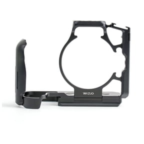 YANZUO Camera Cage Aluminum Video Camera Rig For Canon EOS R5 R5C Camera(black