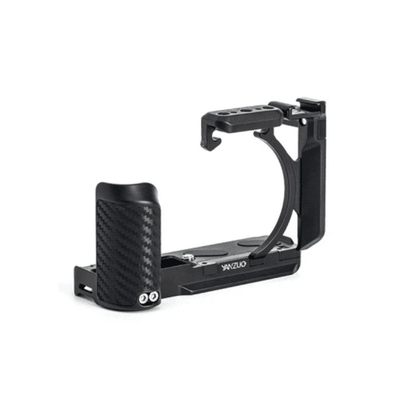 YANZUO Camera Cage Aluminum Video Camera Rig For Canon V1 Camera(black)