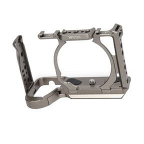 YANZUO Camera Cage Aluminum Video Camera Rig For Sony A6700 Camera(Titanium)