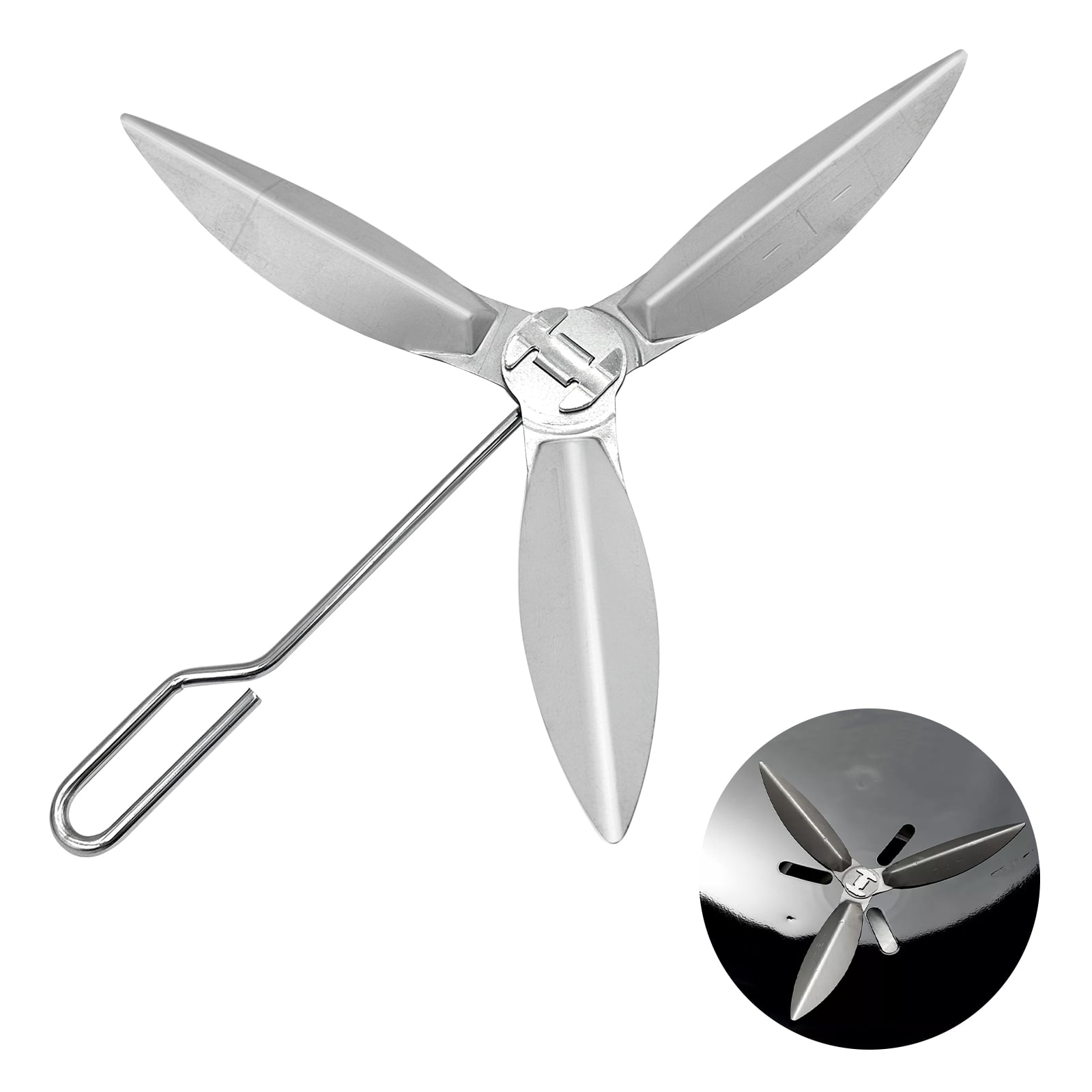 YAOAWE 181/2inch Cleaning System Kit Fit for er Grills, Replacement 7443 Parts