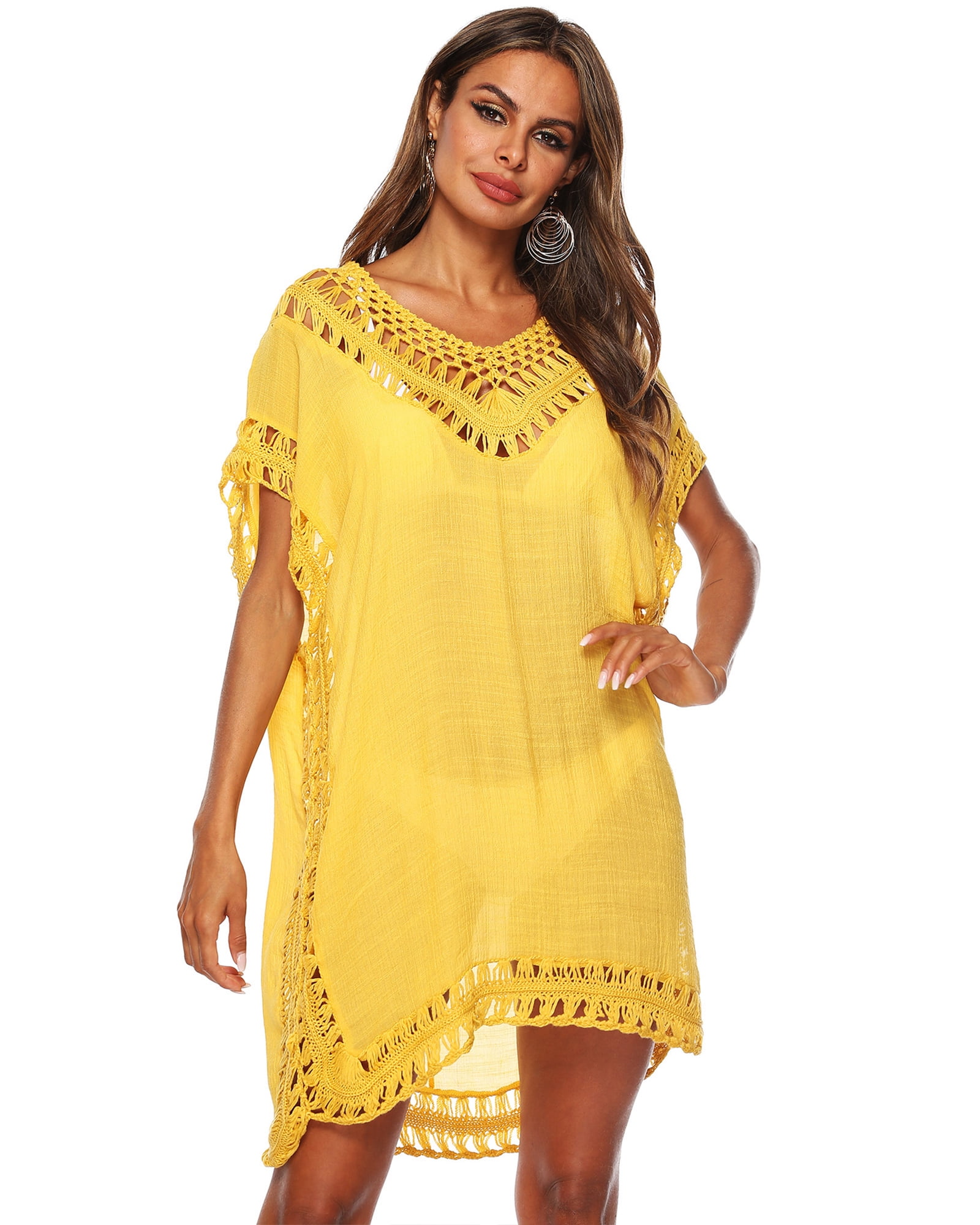 Women's Swimsuit Cover Up - Lightweight Beach Dress For Summer, Pool, Vacation