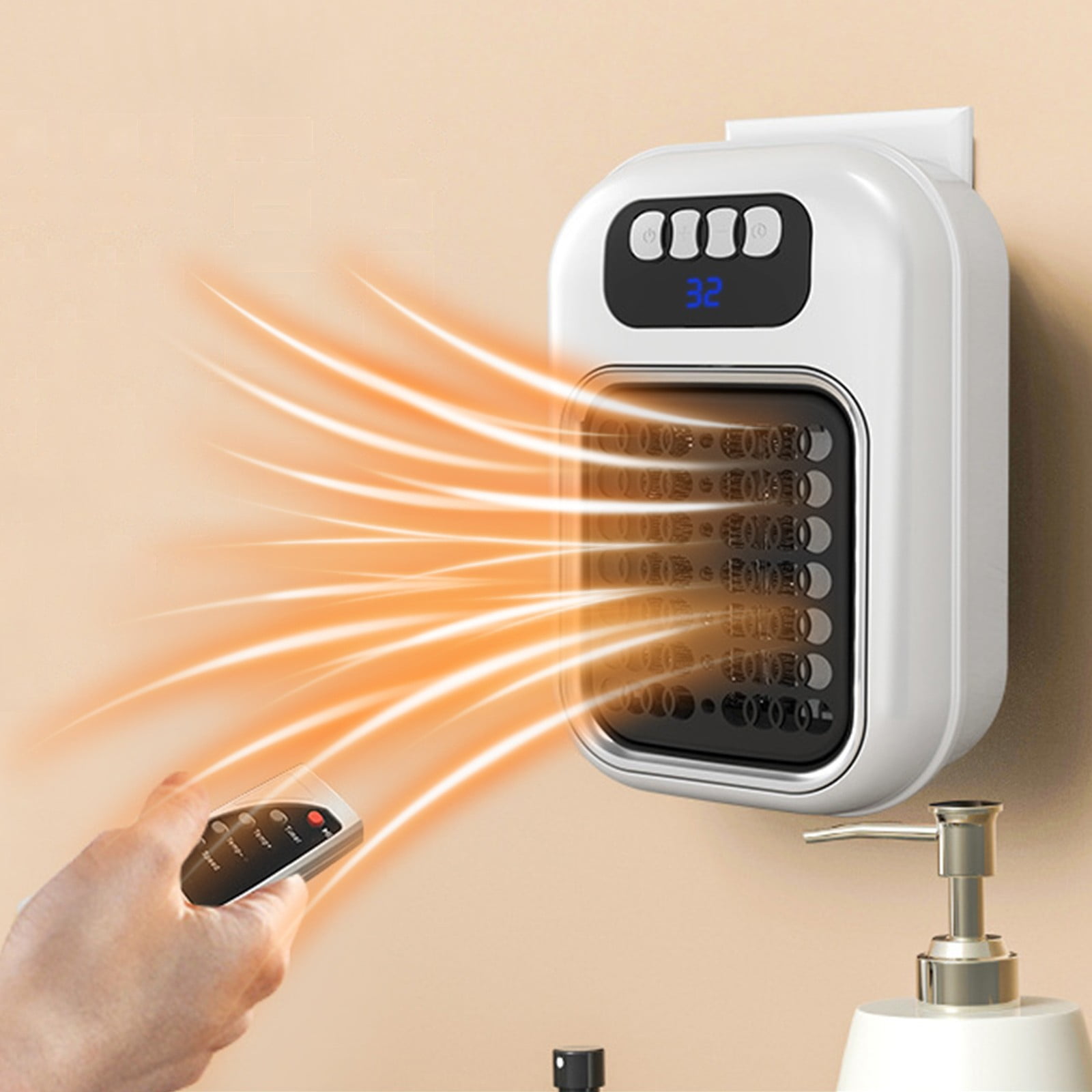 Best Space Heater Bathroom YAOCHXINNNN Space Heater Bathroom Timer Mini Heater for Desktop