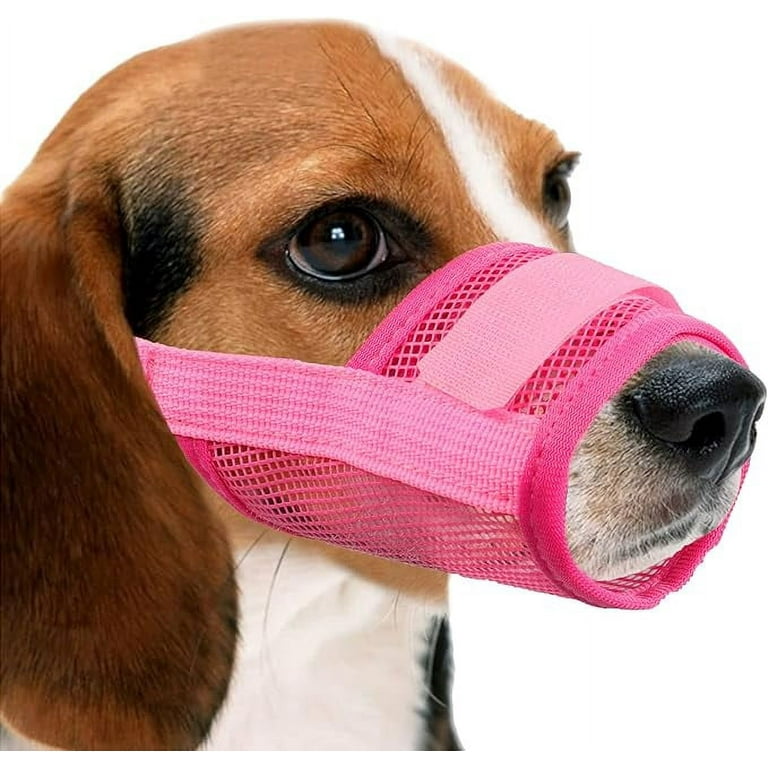 Nylon mesh on sale dog muzzles