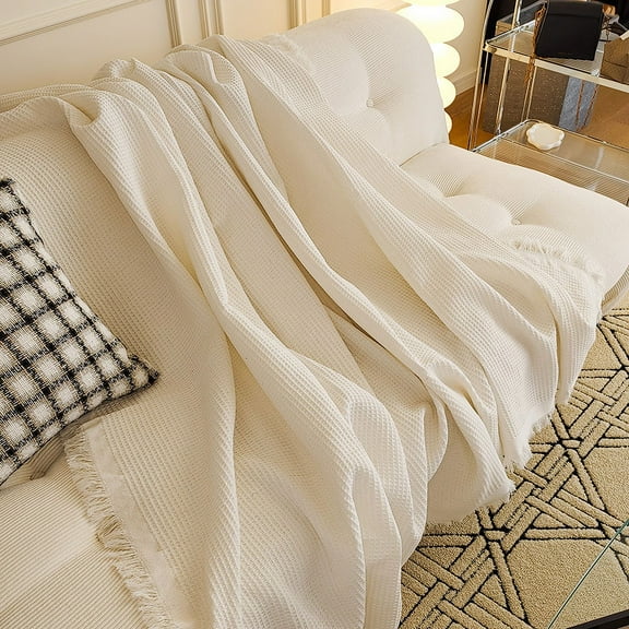 YAOLAN Cotton Sofa Cover Chenille Sofa Towels Furniture Protector 1 2 3 4 Seat Washable