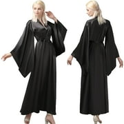 YAOLAN Women's Silk Kimono Long Robe Satin Bridesmaid Wedding Sleepwear Plus Size