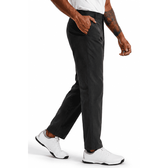 YAPPO Men's Golf Pants, Quick Dry Stretch Dress Pants, 30 in