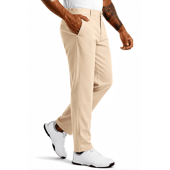 YAPPO Men's Golf Pants, Quick Dry Stretch Dress Pants, 30 in