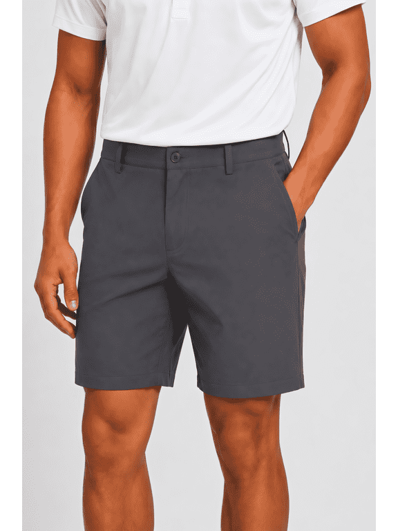 Men's Golf Shorts 7"/9" Lightweight Quick Dry Stretch Dress Shorts, Water Resistant Flat Front Casual Work Shorts with 4 Pockets