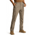 thumbnail image 1 of YAPPO Men's Hiking Cargo Pants, Lightweight Stretch Quick Dry Water Resistant Outdoor Work Pants with 8 Pockets, 1 of 7
