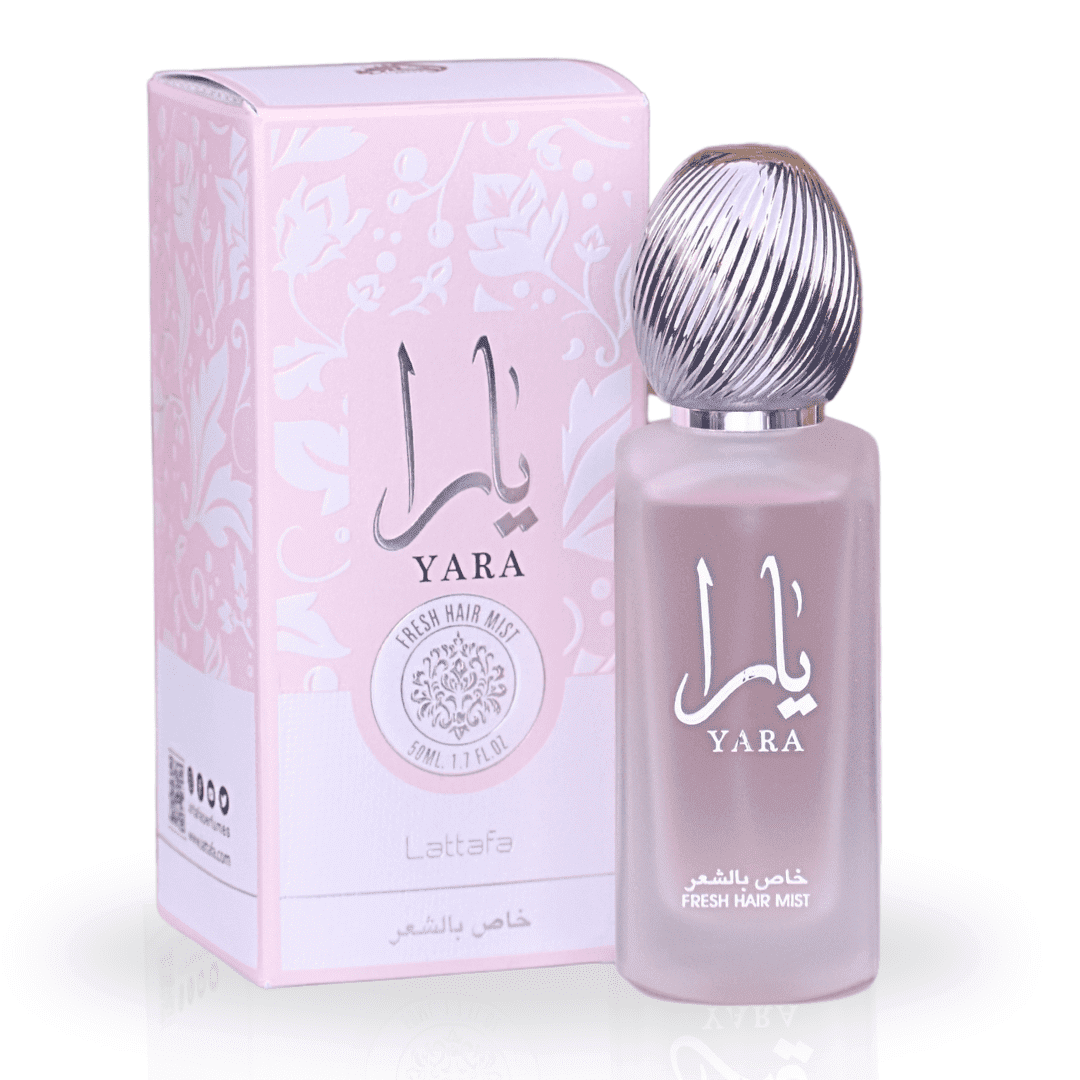 YARA Fresh Hair Mist 50ML (1.7 OZ) by Lattafa, Experience the Sweet & Sensual Aroma.