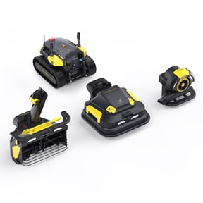 YARBO Robot Lawn Mower Pro, Blower and Snow Blower, Wire-Free Setup, App Control Robotic Lawnmower with 0.8"-4.0" Cutting Height