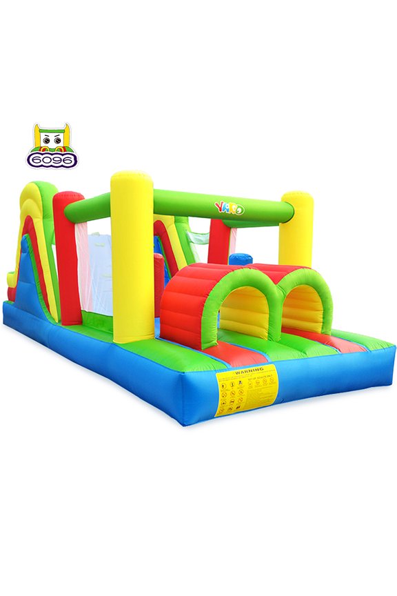 Inflatable Bouncer Jumper Bounce House Obstacle Coure with Blower 6096N
