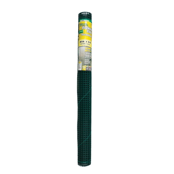 YARDGARD 19-Gauge PVC Coated Mesh Garden Cloth, 36-Inch x 5-Feet x 1/2-Inch