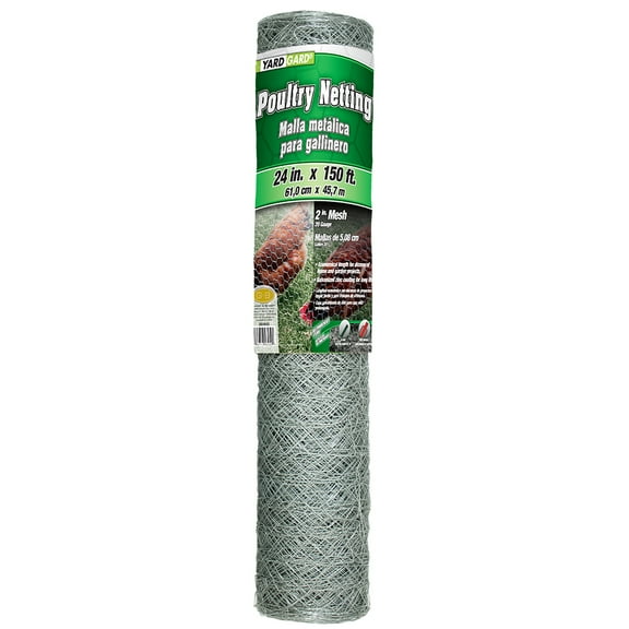 YARDGARD 2 Foot X 150 foot 2 Inch Mesh Poultry Netting